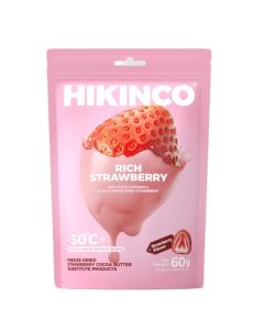 Hikinco Freeze Dried Strawberry Pink Chocolate 60g