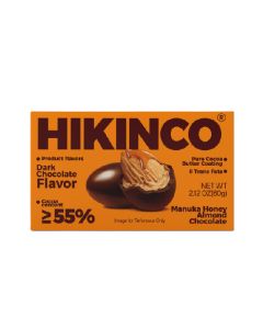 Hikinco Almond & Honey Chocolate Dragee 55% 60g