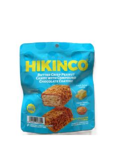 Hikinco Peanut Butter Dark Chocolate 50g