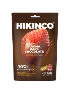 Hikinco Freeze Dried Strawberry Dark Chocolate 60g