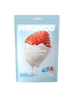 Hikinco Freeze Dried Strawberry White Chocolate 60g