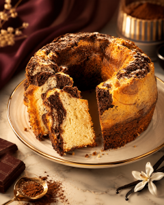 AlRayhan Round Marble Cake